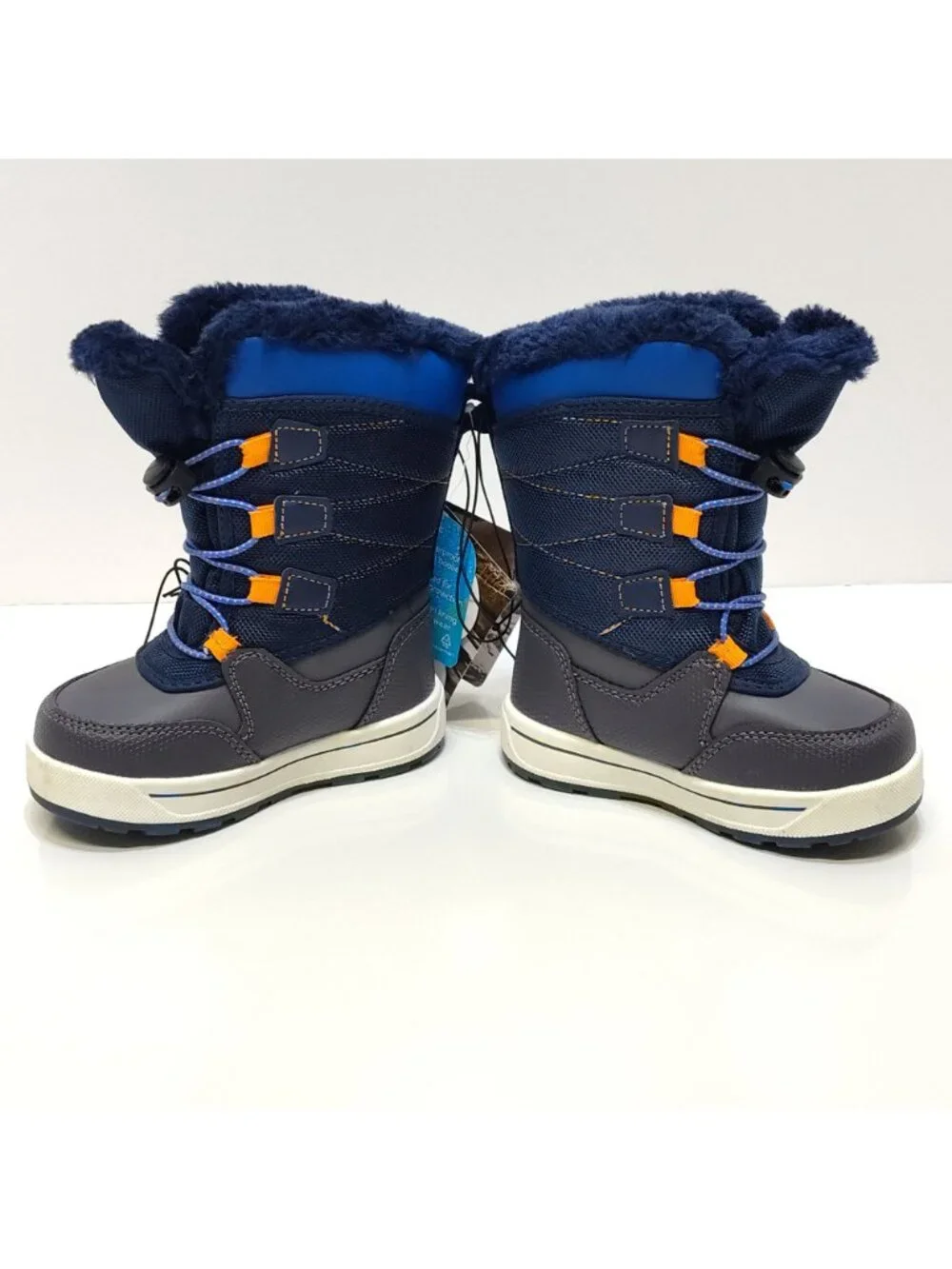 Ozark Trail Tall Bungee Waterproof Snow Boots Rated To -20°F Toddler Boys Size 7